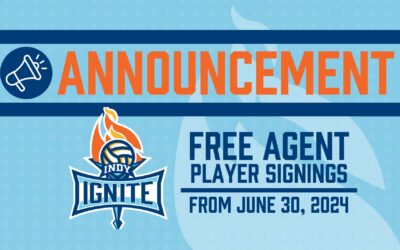 Indy Ignite Celebrates Successful First Day of Player Signing